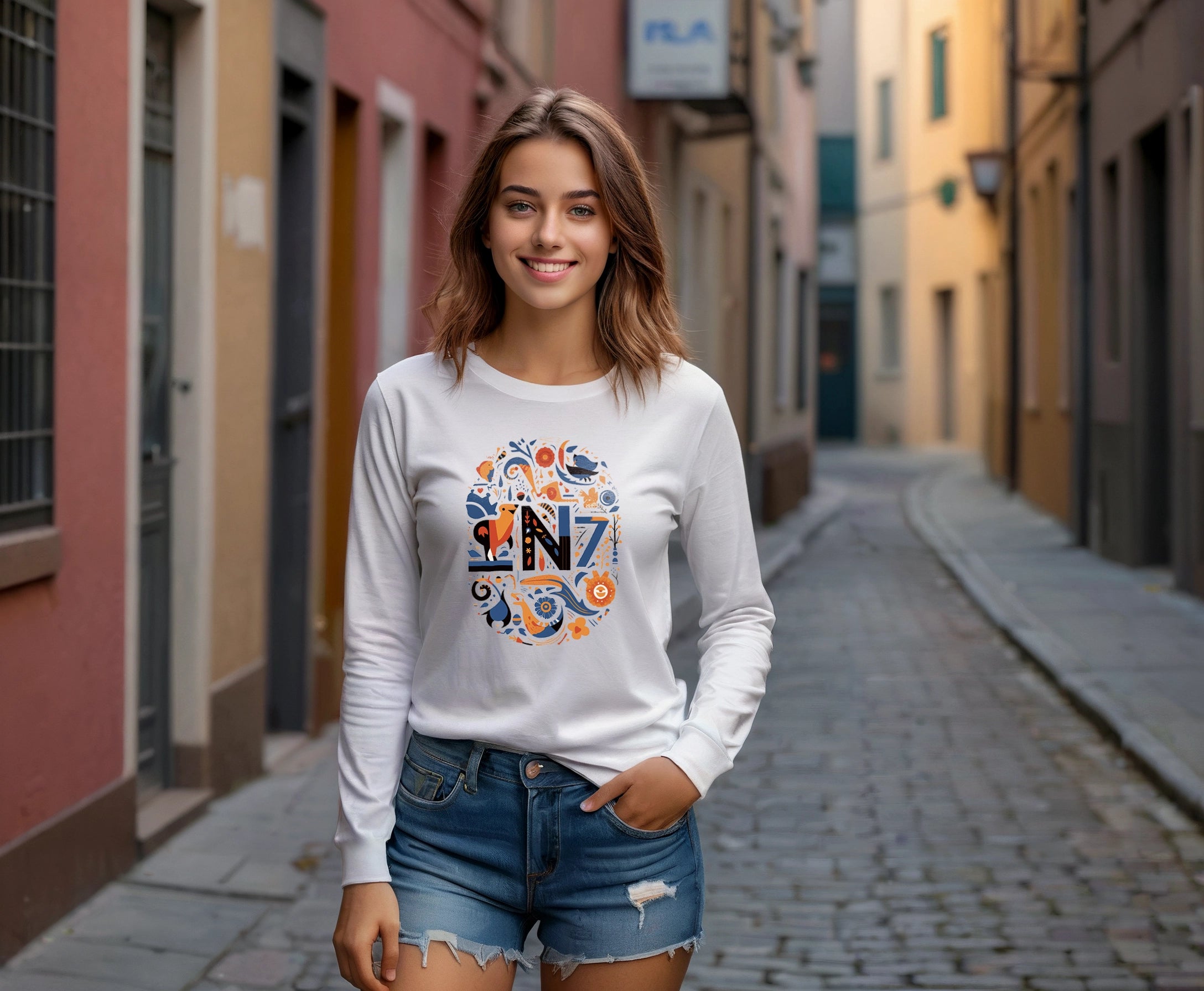 This Unisex Long Sleeve Tee is an instant crowd favorite! It can be styled with jeans for a casual look, or worn with a blazer for a more classy business look while remaining in comfort. Made from 100% cotton and featuring a classic crew neck