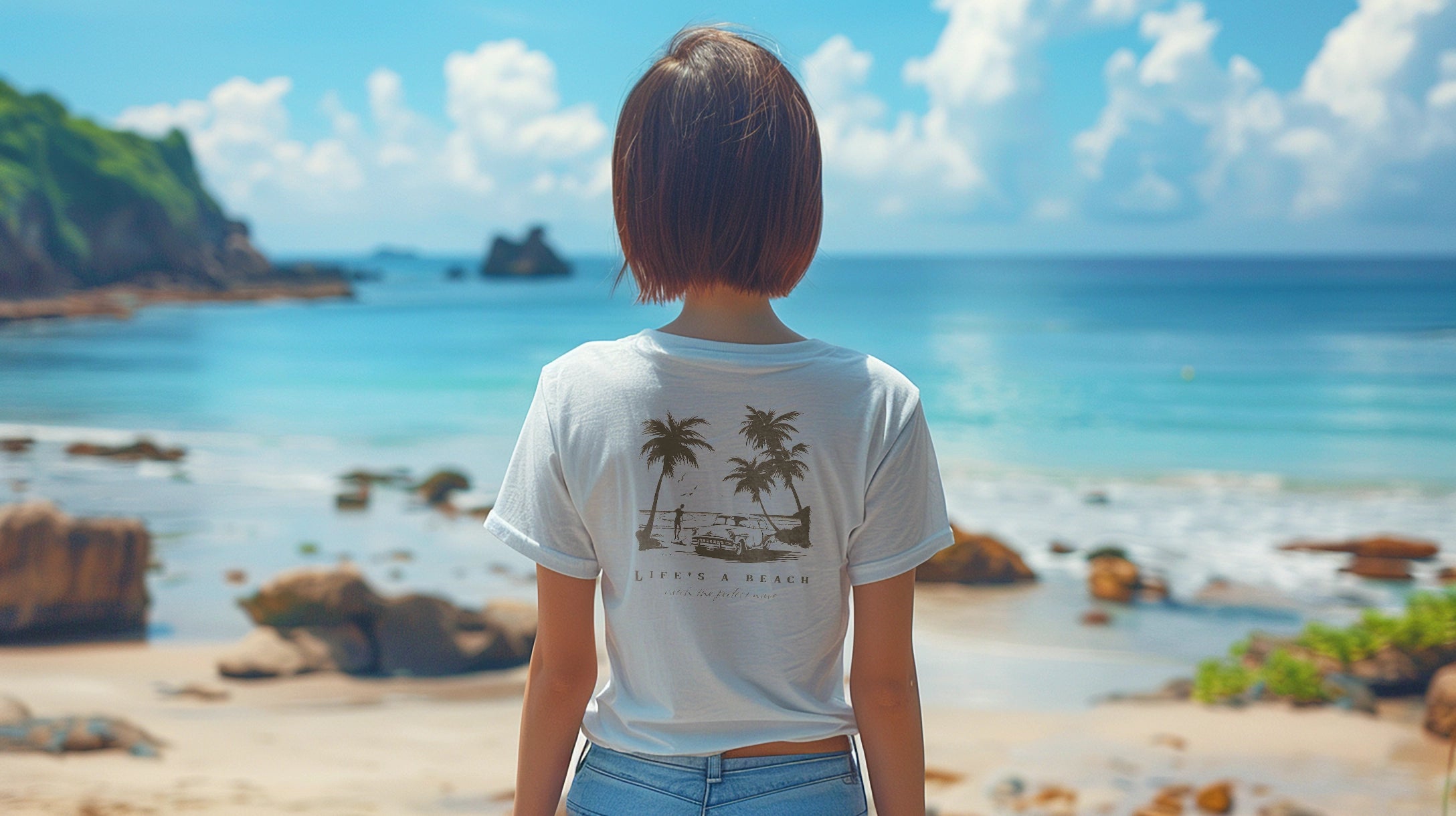 🏖️ Whether you're a seasoned surfer or just love the beach, our Surf Vibes T-Shirts are a must-have addition to your wardrobe. Pair them with your favorite board shorts or jeans for a casual, laid-back look that's perfect for any occasion. 🌺