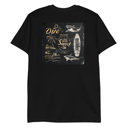 Surf Chic | Black | Unisex T-Shirt