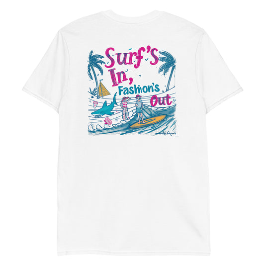 Surf's In | White | Unisex T-Shirt