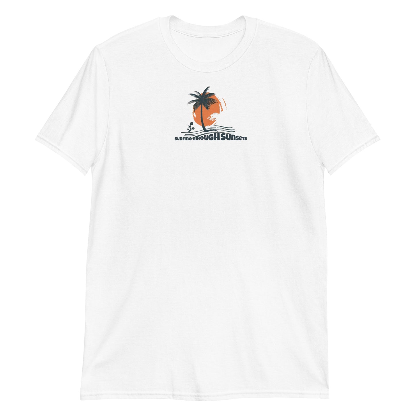 Through Sunsets | White | Unisex T-Shirt