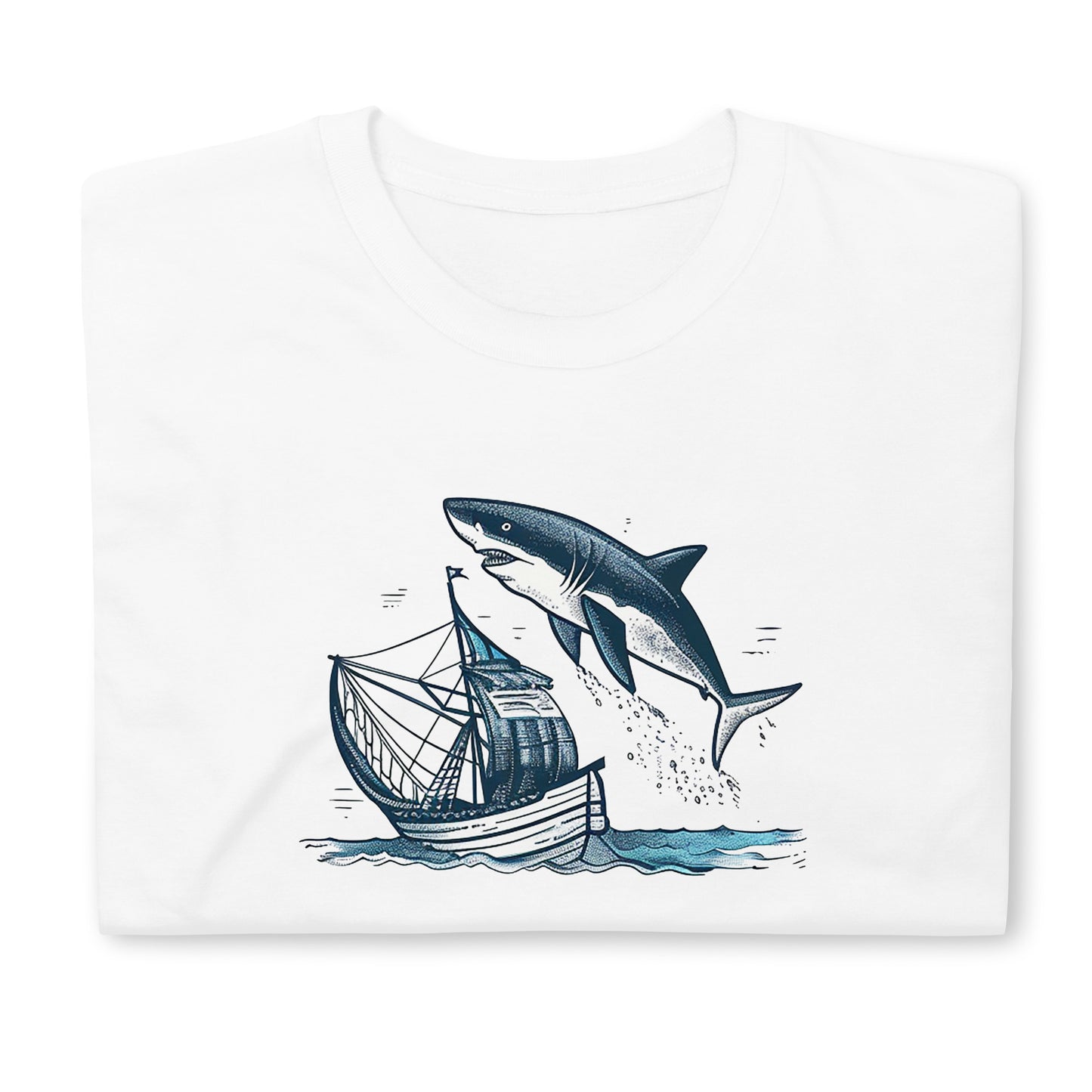 Shark | White | Unisex T-Shirt