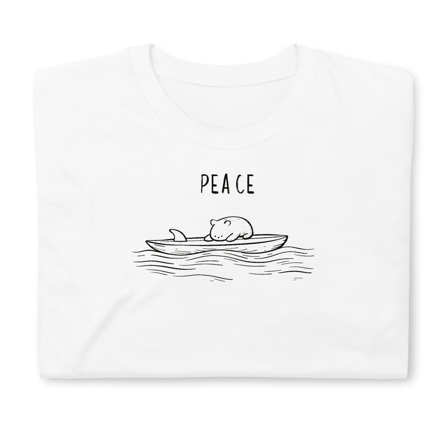 Peace A | White | Unisex T-Shirt