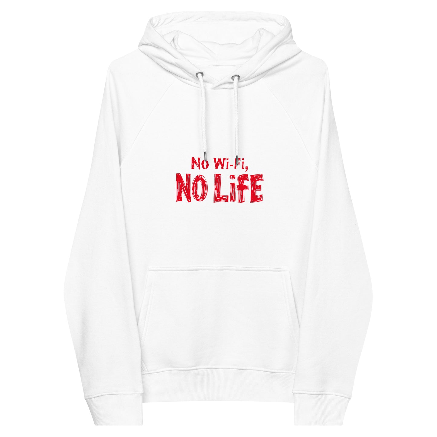 No wifi No life Unisex organic cotton hoodie