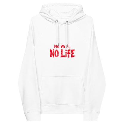 No wifi No life Unisex organic cotton hoodie