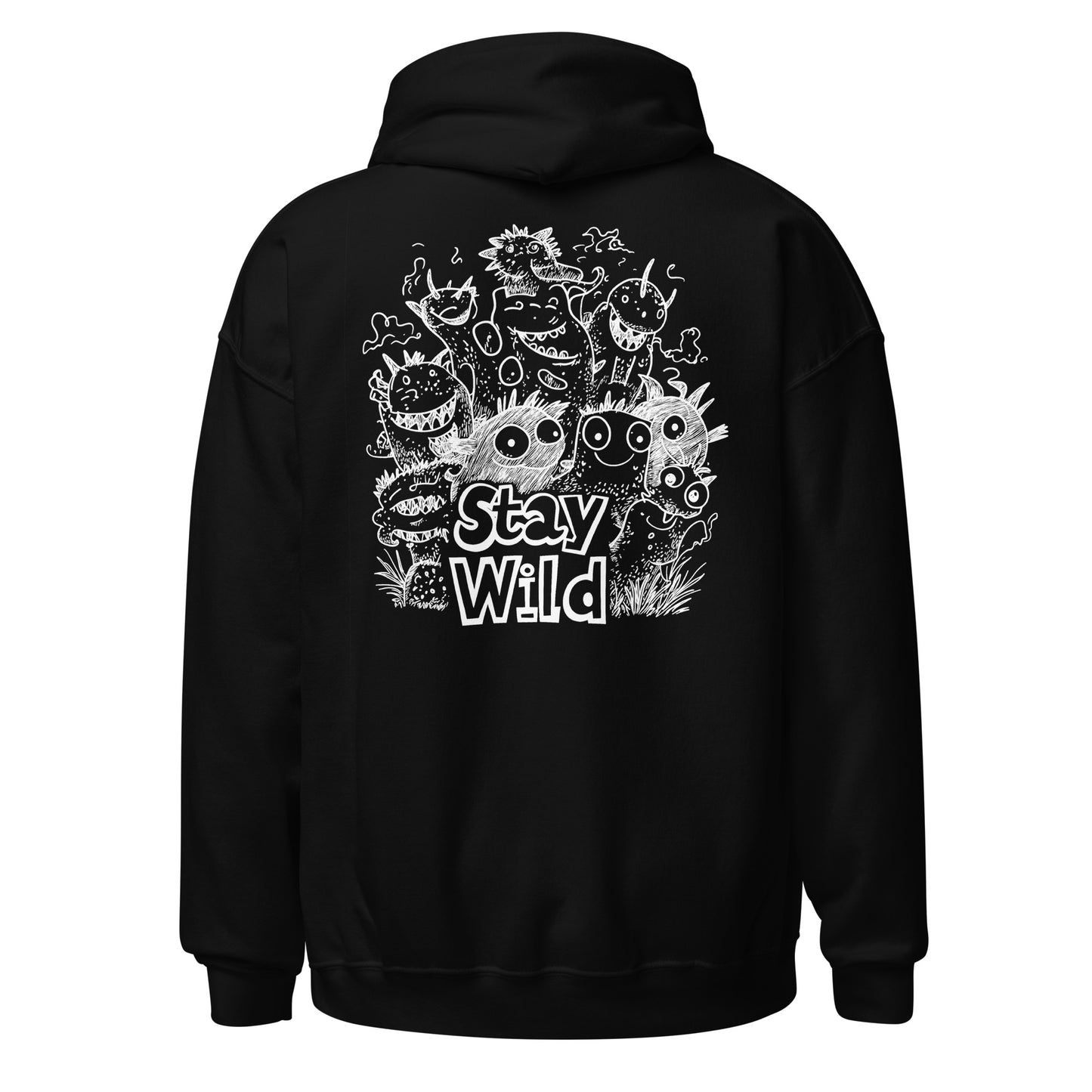 Stay wild Dark Hoodie