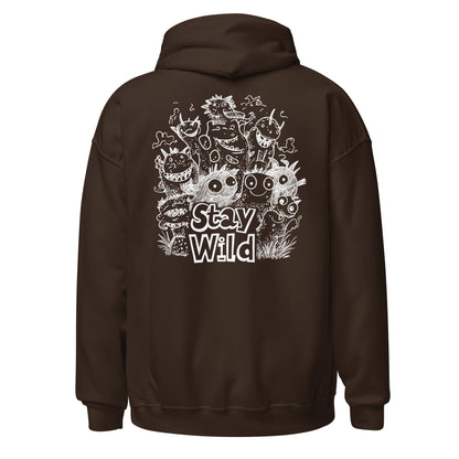 Stay wild Dark Hoodie