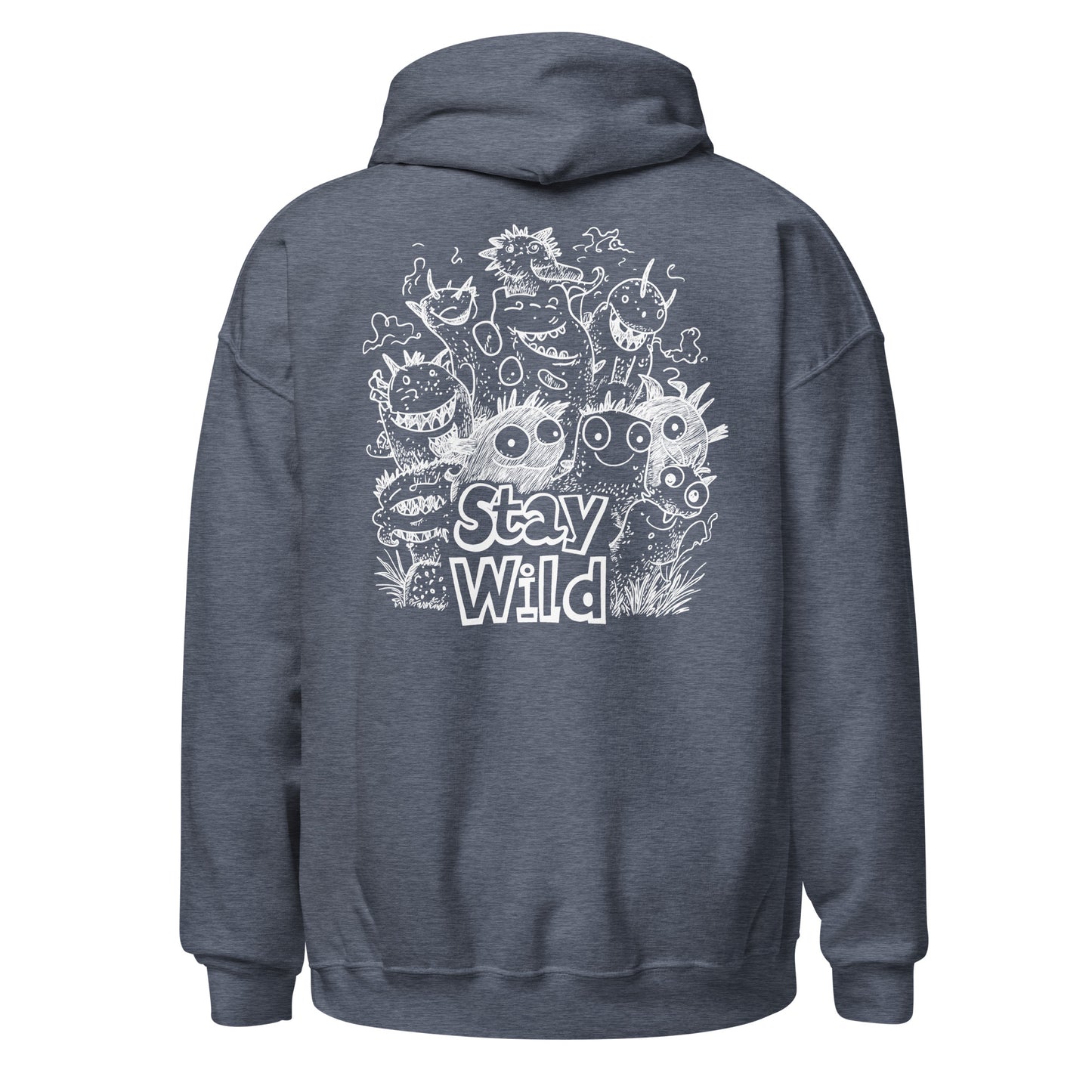 Stay wild Dark Hoodie