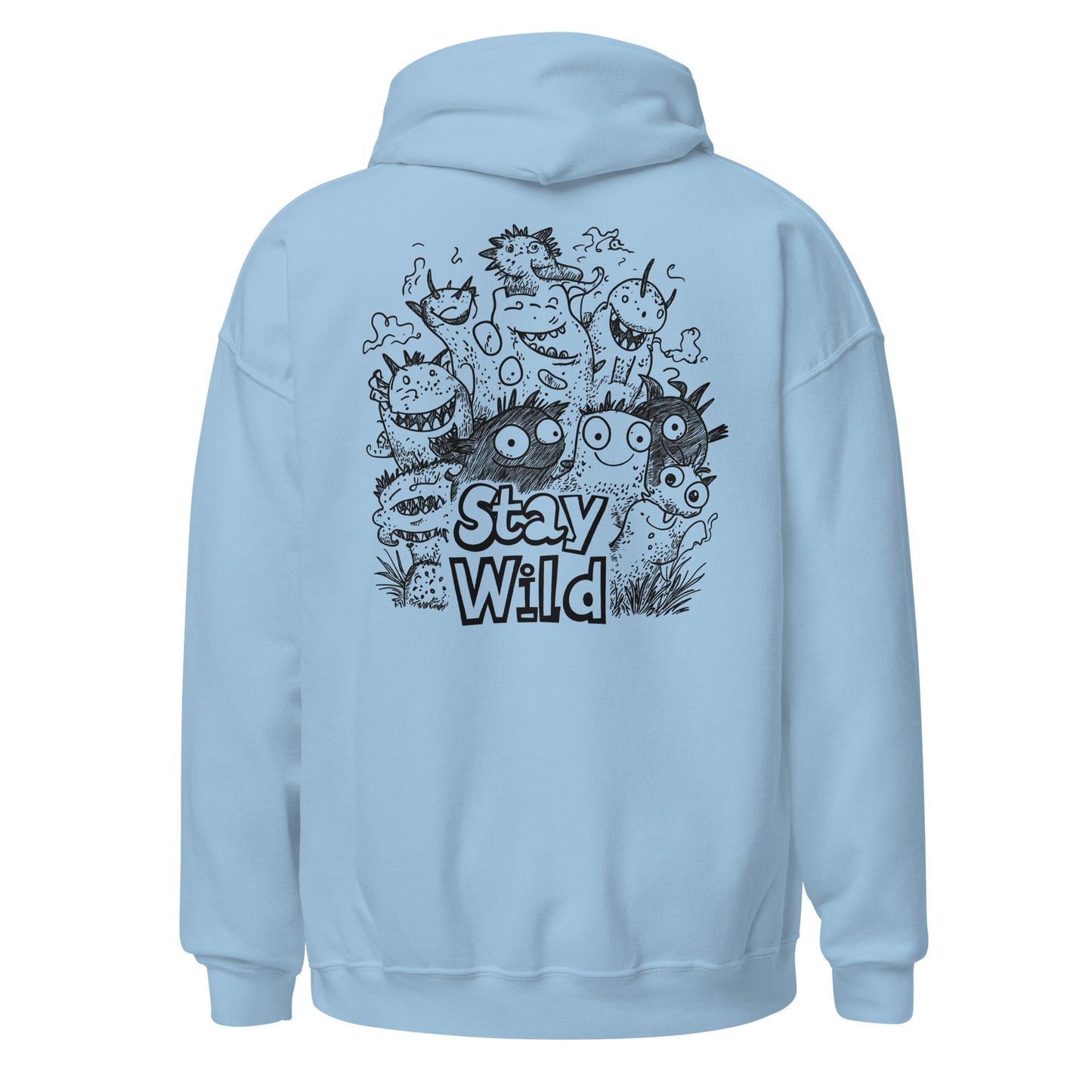 Stay wild Light Hoodie