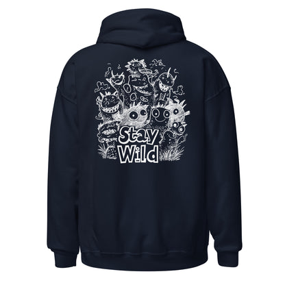 Stay wild Dark Hoodie