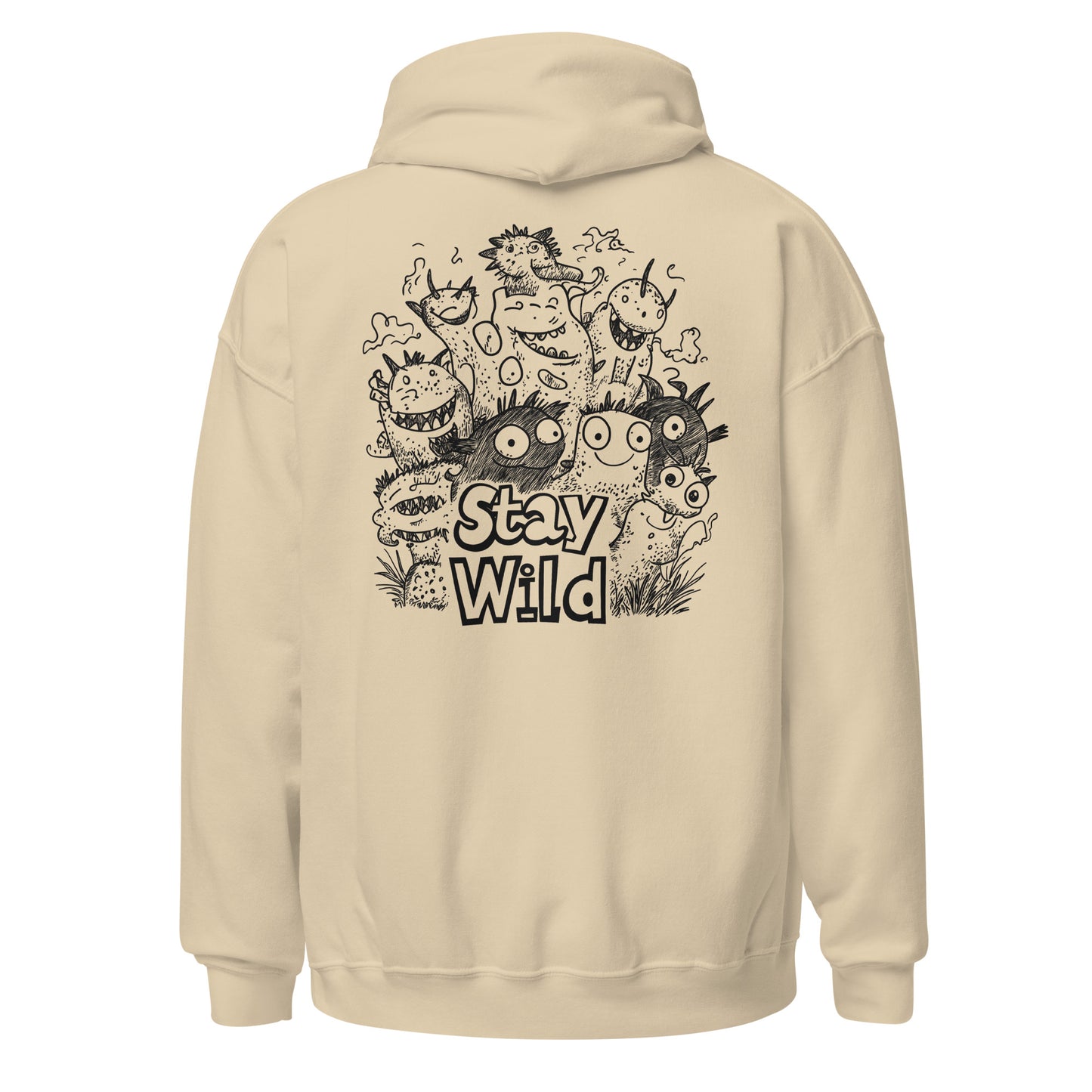 Stay wild Light Hoodie