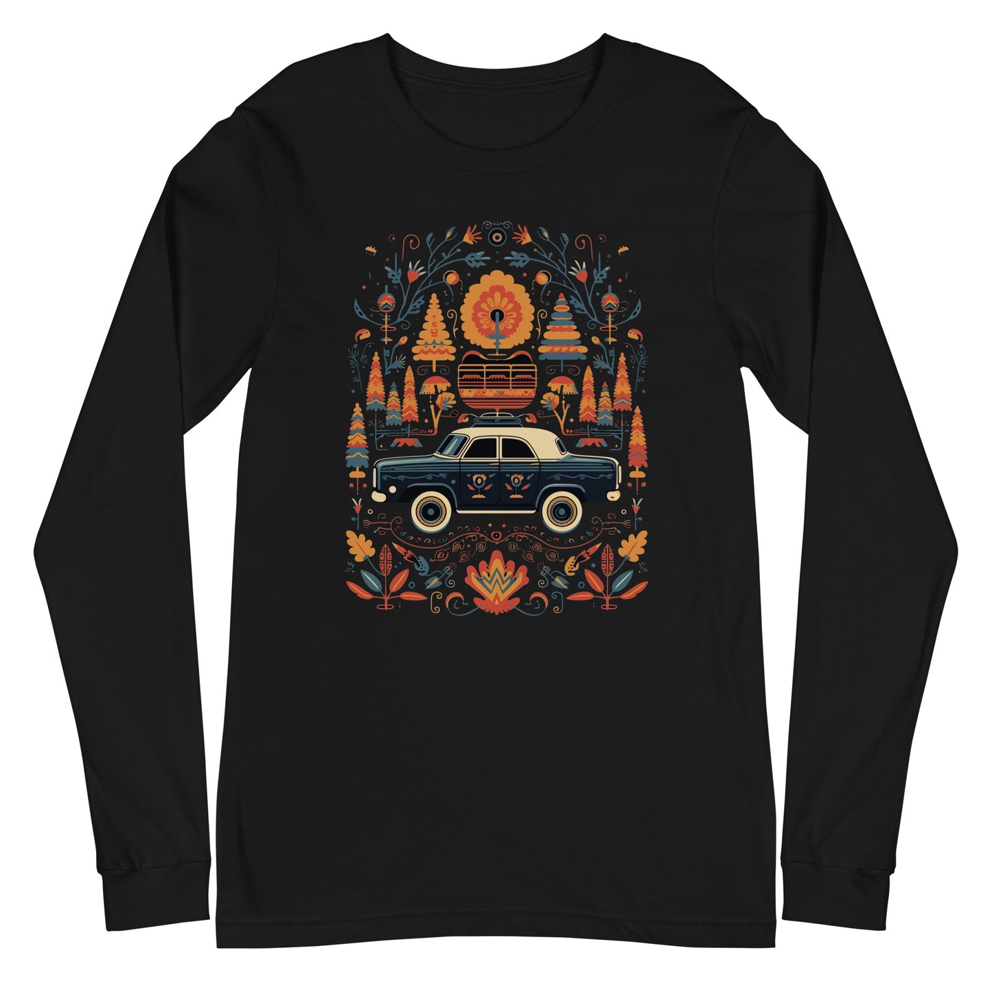 Golden Return, black, Unisex Long Sleeve Tee