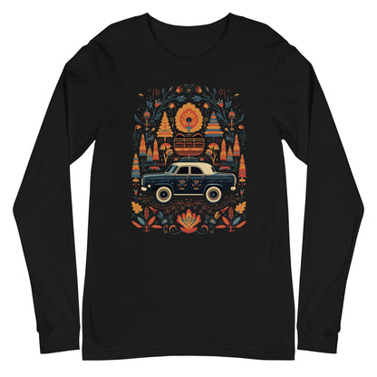 Golden Return, black, Unisex Long Sleeve Tee