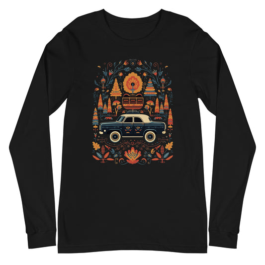 Golden Return, black, Unisex Long Sleeve Tee