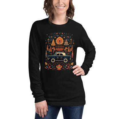 Golden Return, black, Unisex Long Sleeve Tee